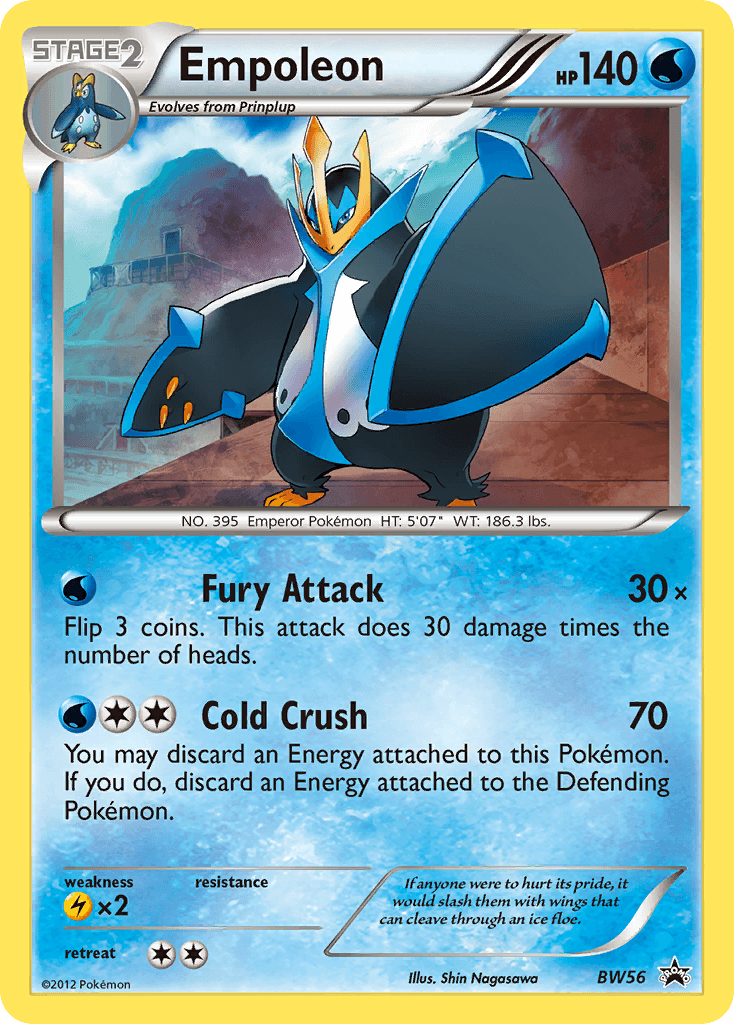 Empoleon from BW Black Star Promos