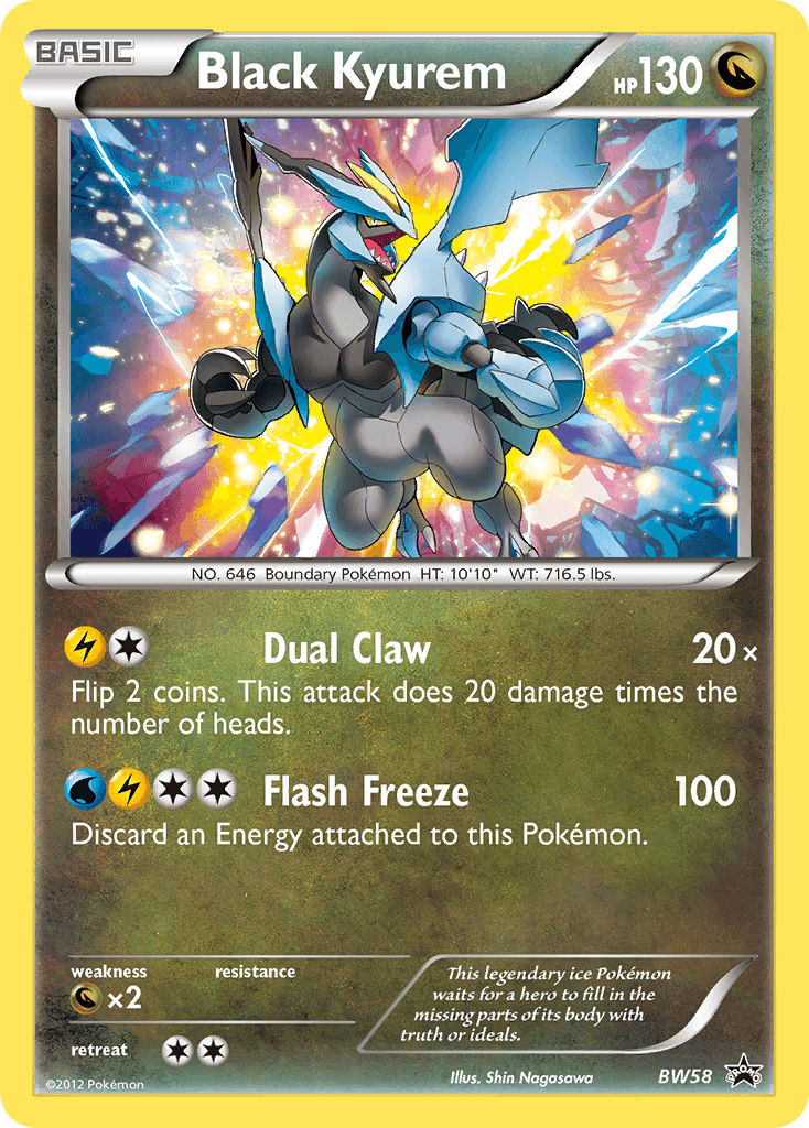Black Kyurem from BW Black Star Promos