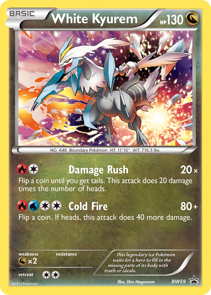 White Kyurem from BW Black Star Promos