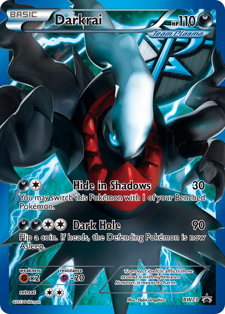 Darkrai from BW Black Star Promos