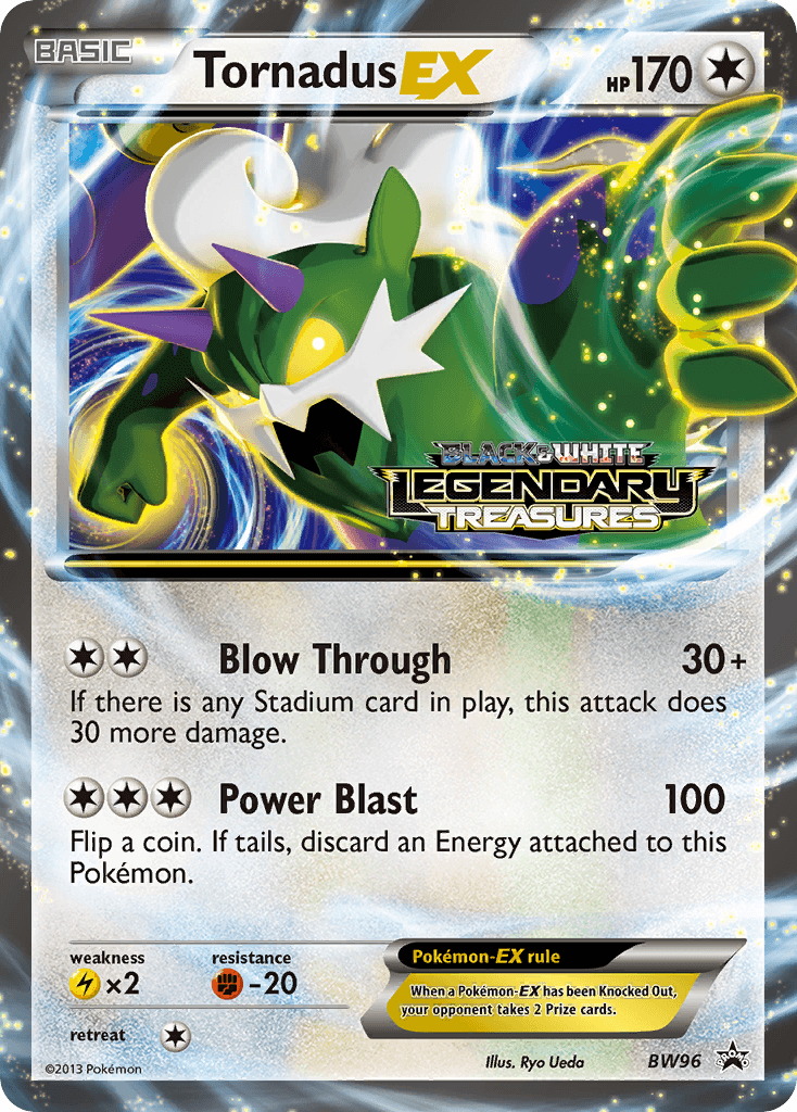 Tornadus-EX from BW Black Star Promos