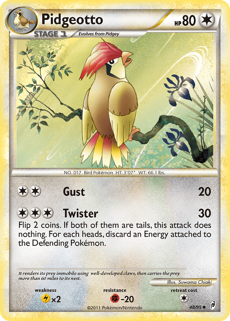 Pidgeotto from Call of Legends