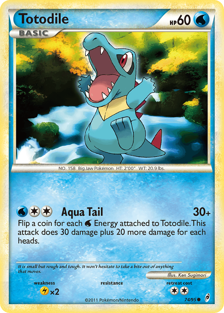 Totodile from Call of Legends