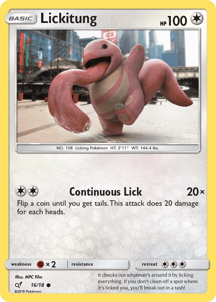 Lickitung from Detective Pikachu