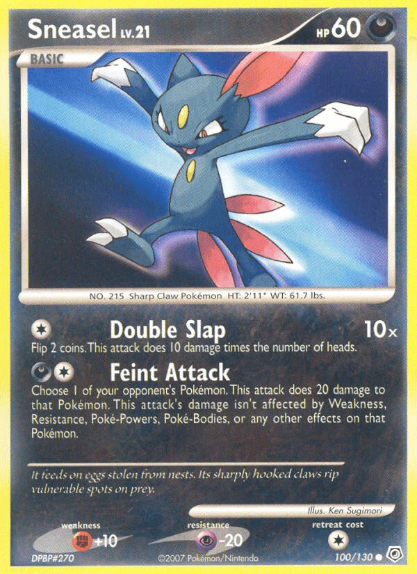 Sneasel from Diamond & Pearl