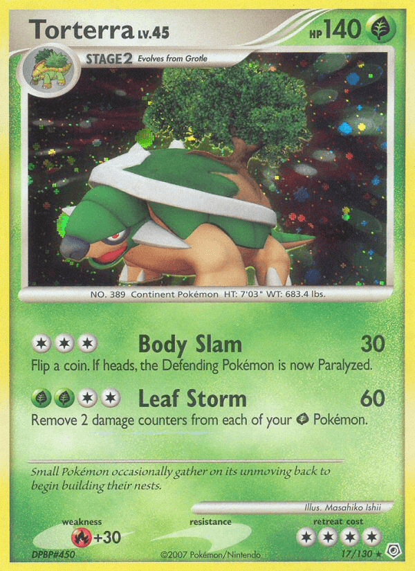 Torterra from Diamond & Pearl