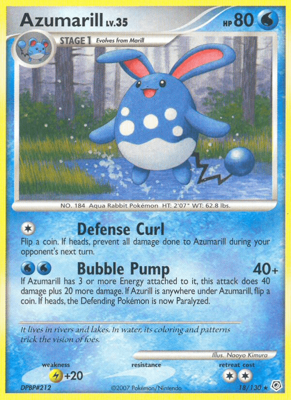 Azumarill from Diamond & Pearl