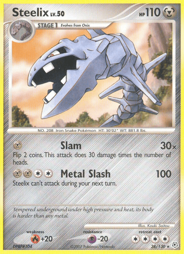Steelix from Diamond & Pearl