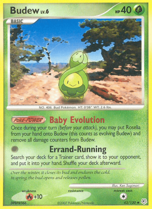 Budew from Diamond & Pearl