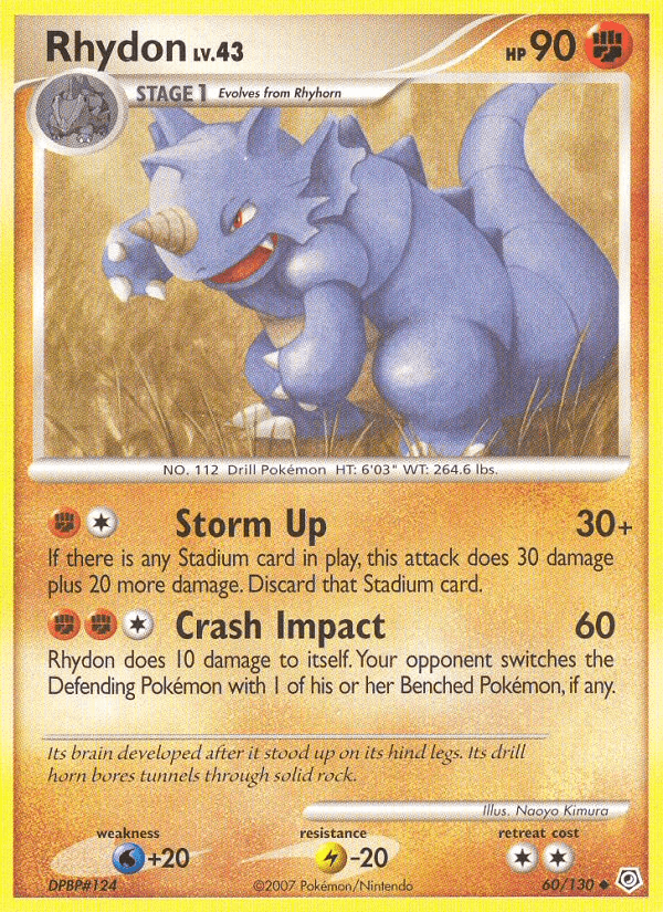 Rhydon from Diamond & Pearl