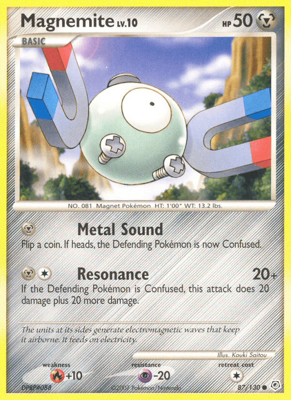 Magnemite from Diamond & Pearl