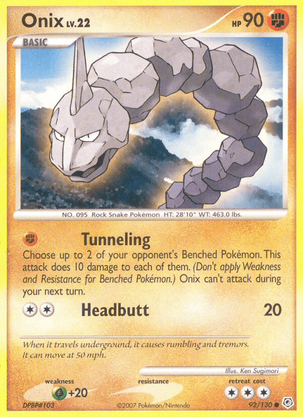 Onix from Diamond & Pearl