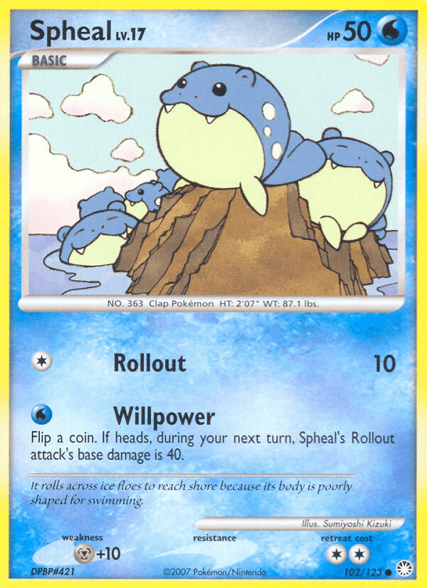 Spheal from Mysterious Treasures