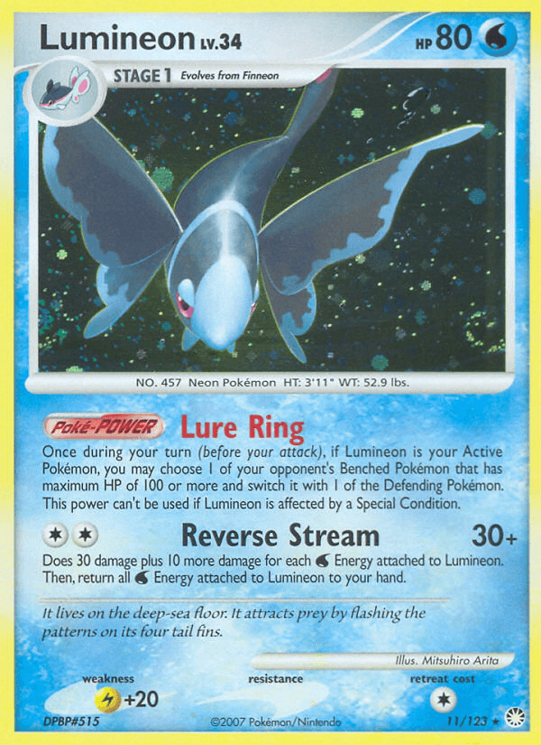 Lumineon from Mysterious Treasures