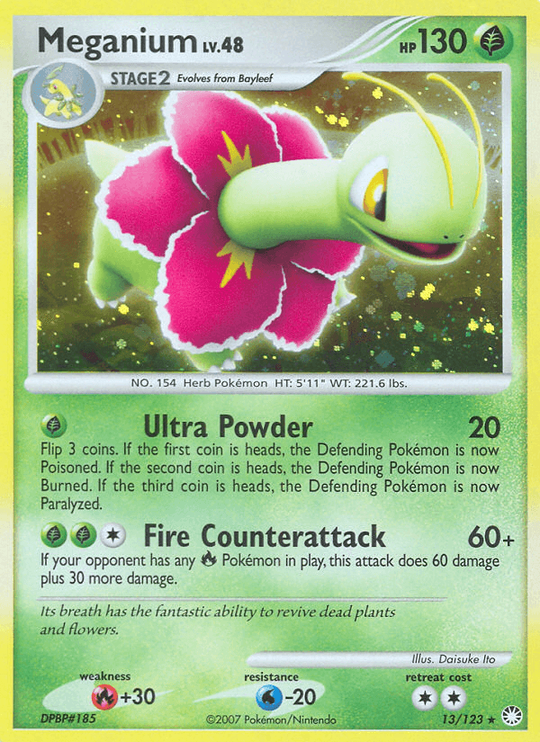 Meganium from Mysterious Treasures