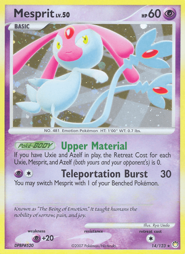 Mesprit from Mysterious Treasures