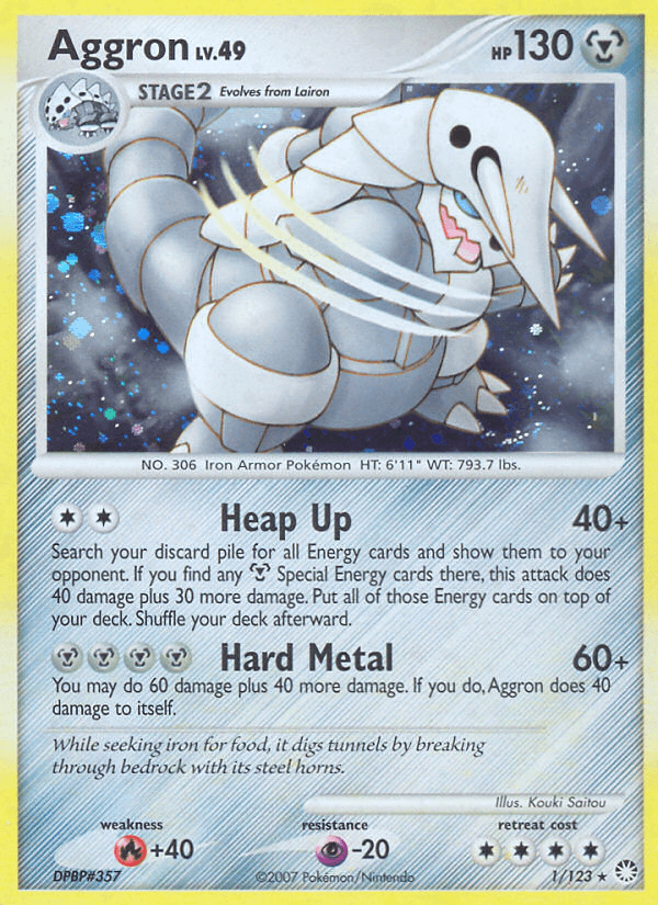 Aggron from Mysterious Treasures