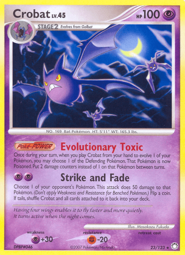 Crobat from Mysterious Treasures