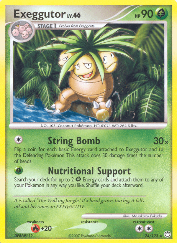 Exeggutor from Mysterious Treasures