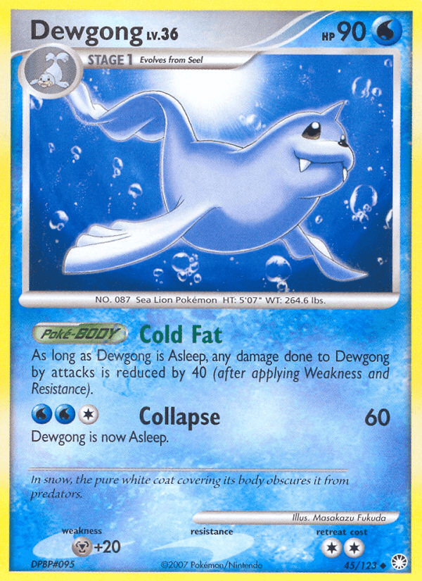 Dewgong from Mysterious Treasures