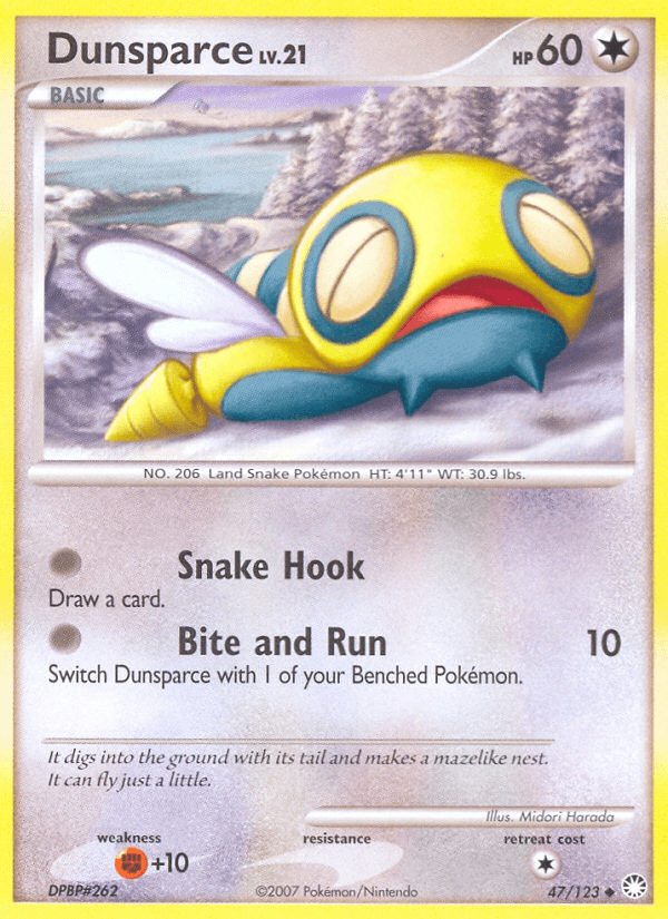 Dunsparce from Mysterious Treasures