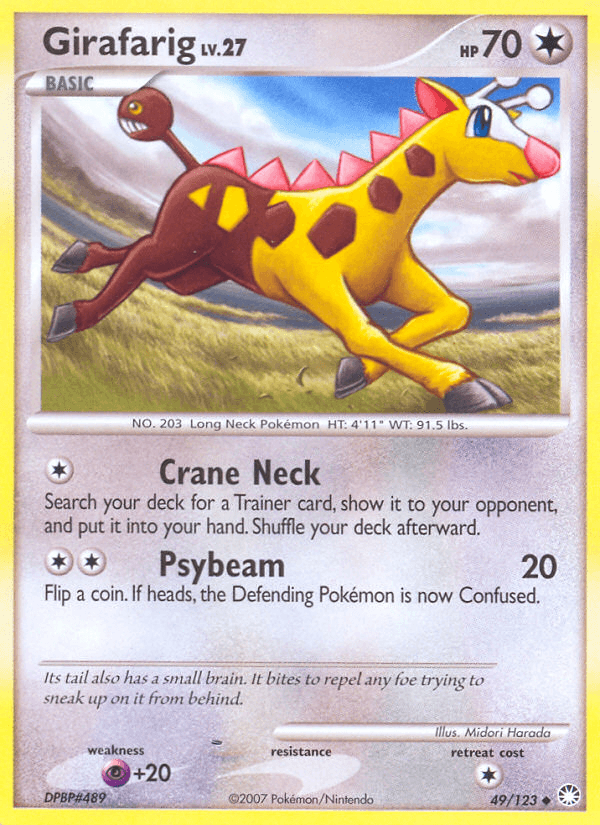 Girafarig from Mysterious Treasures