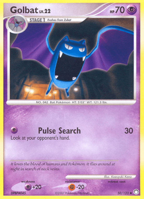 Golbat from Mysterious Treasures
