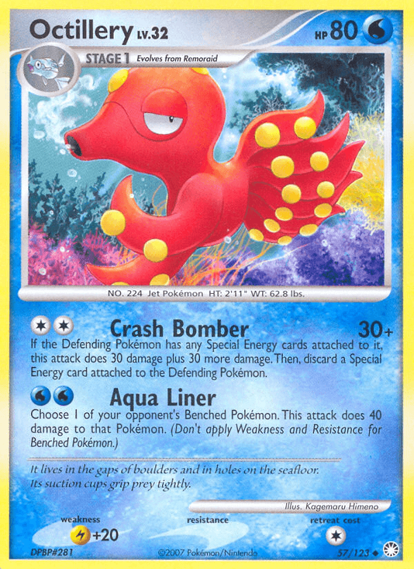 Octillery from Mysterious Treasures