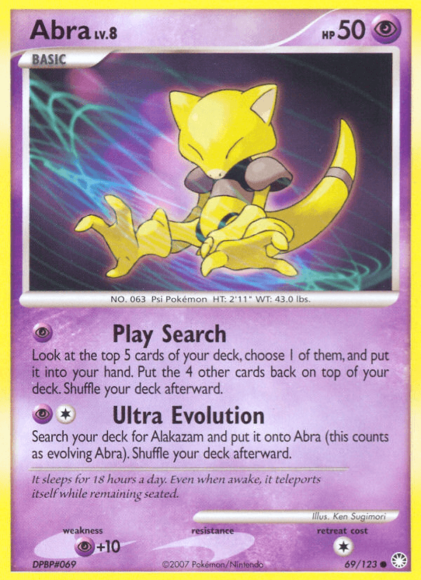 Abra from Mysterious Treasures