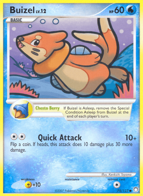Buizel from Mysterious Treasures