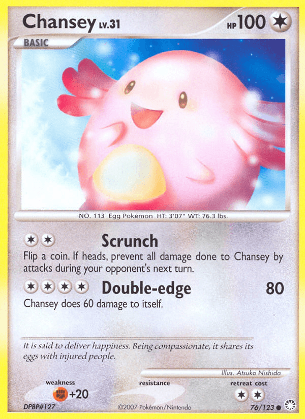 Chansey from Mysterious Treasures
