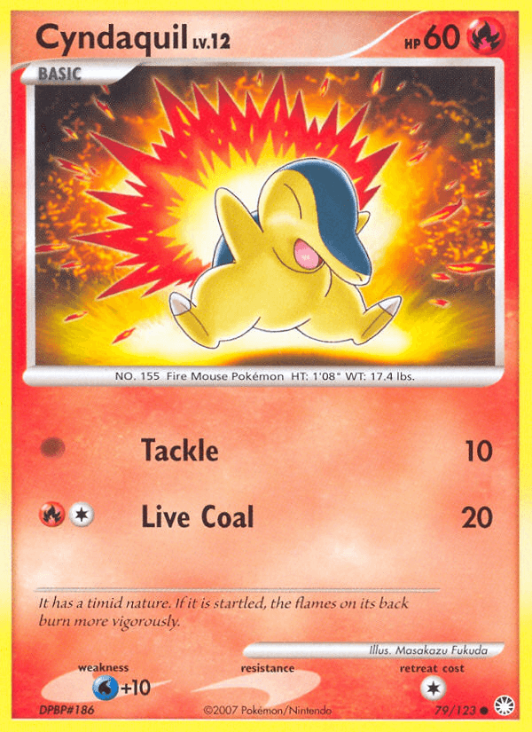 Cyndaquil from Mysterious Treasures