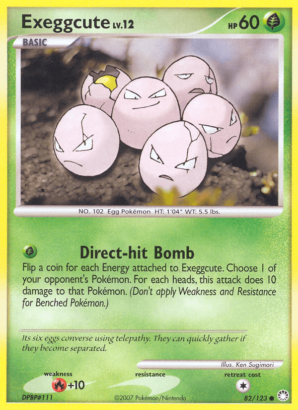 Exeggcute from Mysterious Treasures