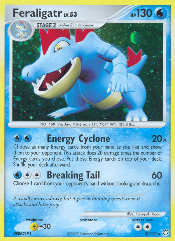 Feraligatr from Mysterious Treasures