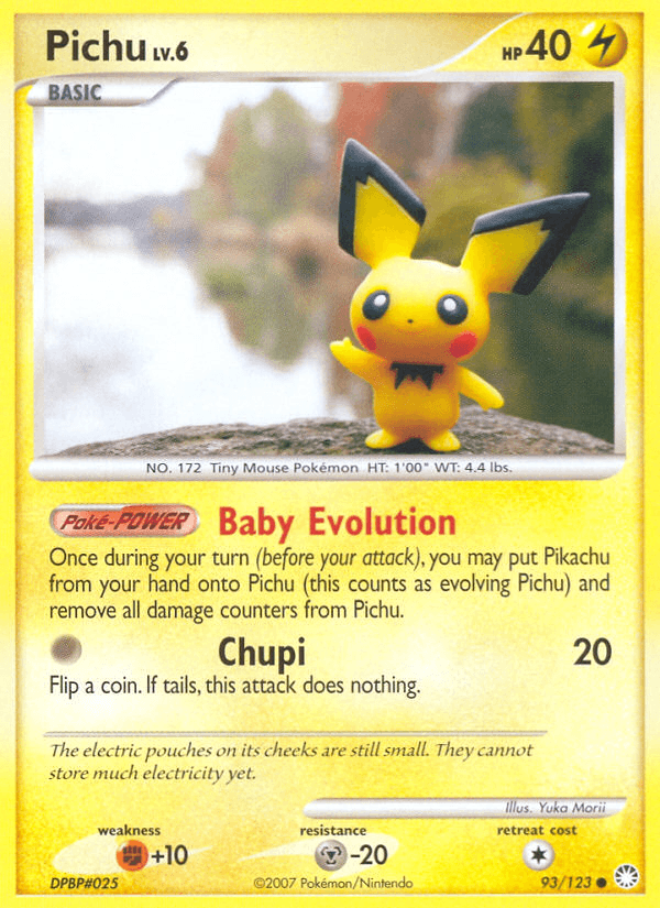 Pichu from Mysterious Treasures