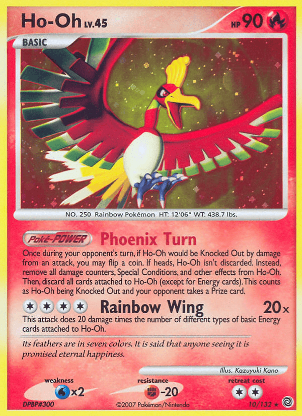 Ho-Oh from Secret Wonders