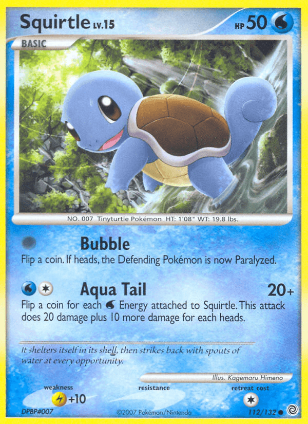 Squirtle from Secret Wonders