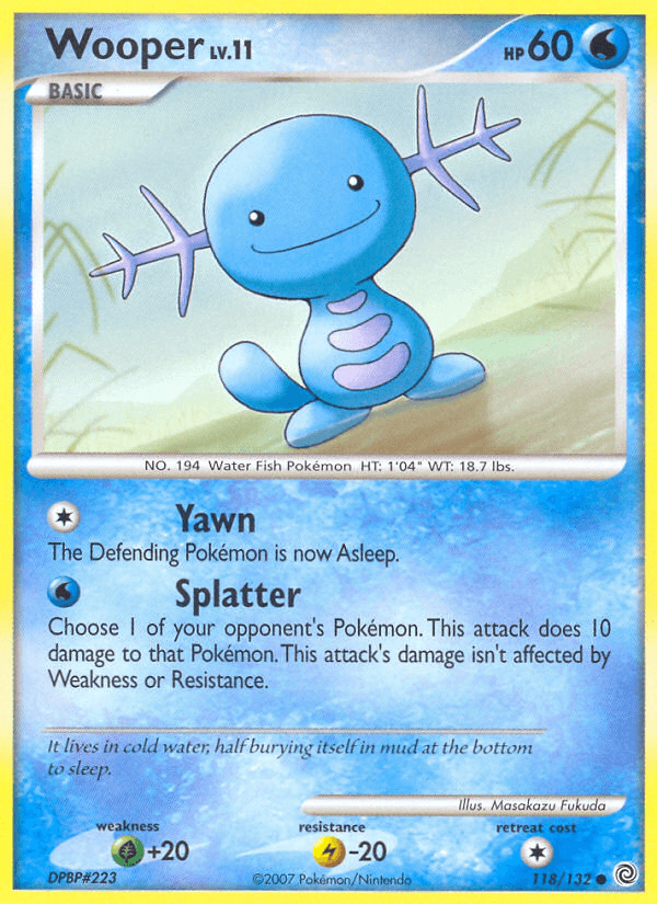Wooper from Secret Wonders