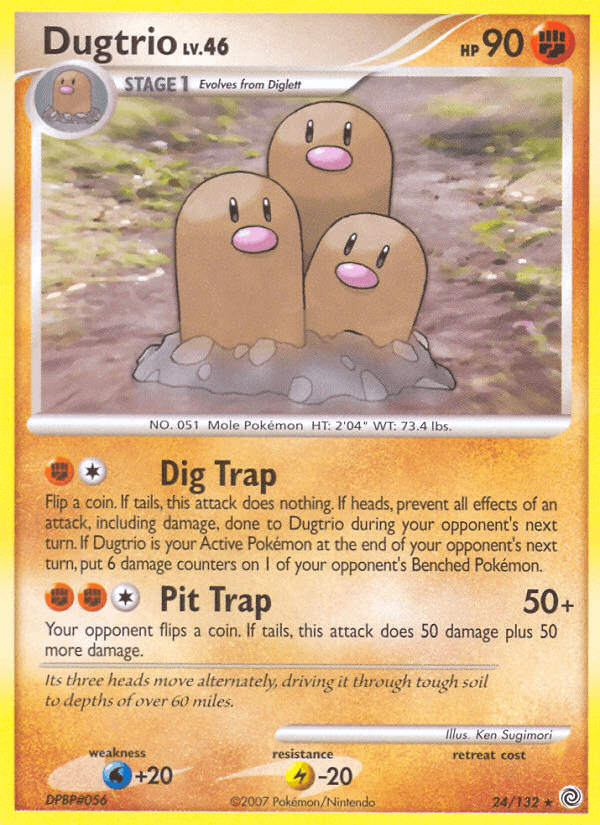 Dugtrio from Secret Wonders