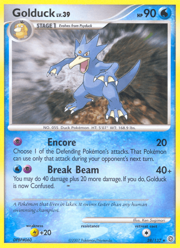 Golduck from Secret Wonders