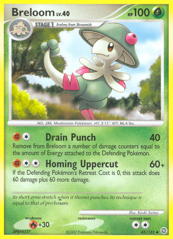 Breloom from Secret Wonders