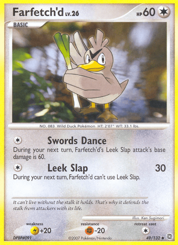 Farfetch'd from Secret Wonders