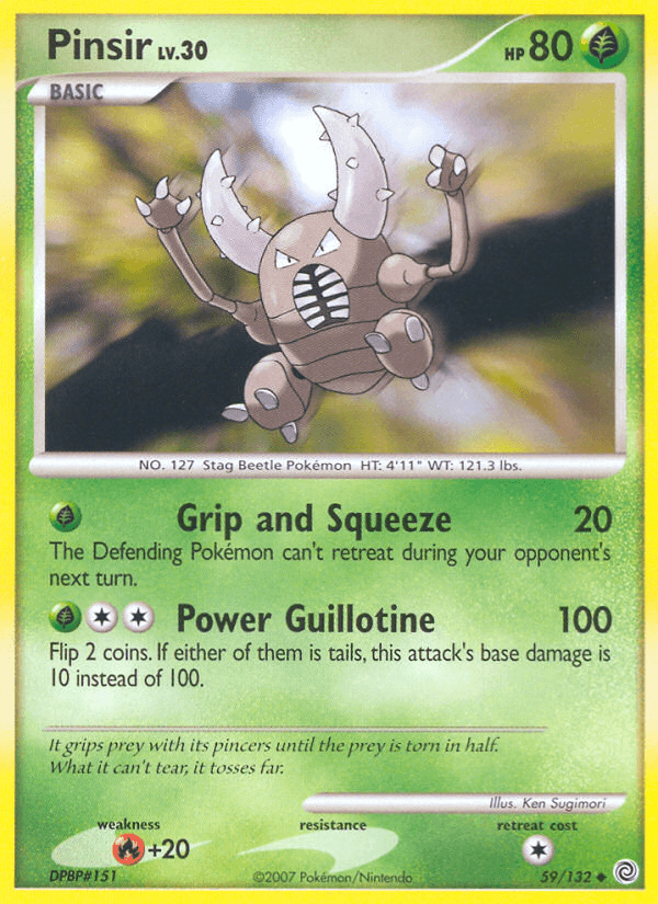 Pinsir from Secret Wonders