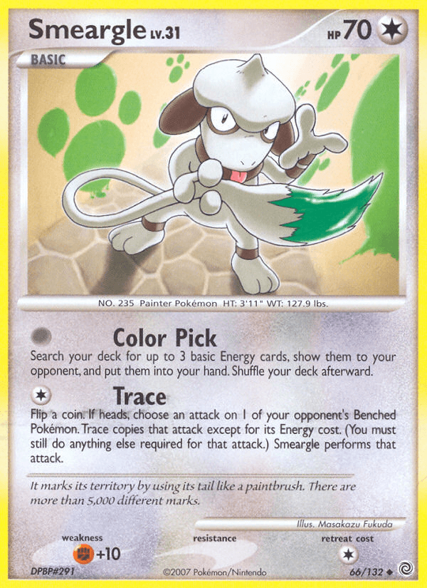 Smeargle from Secret Wonders