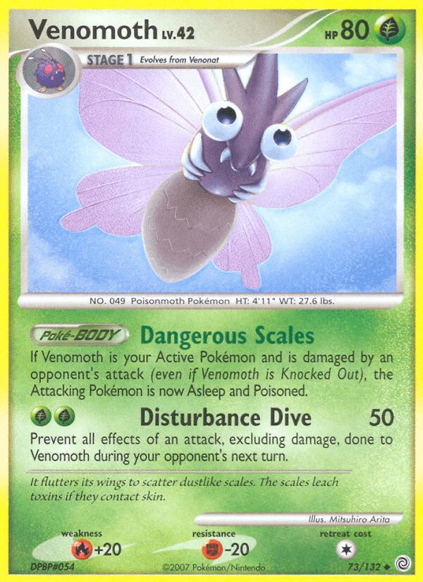 Venomoth from Secret Wonders