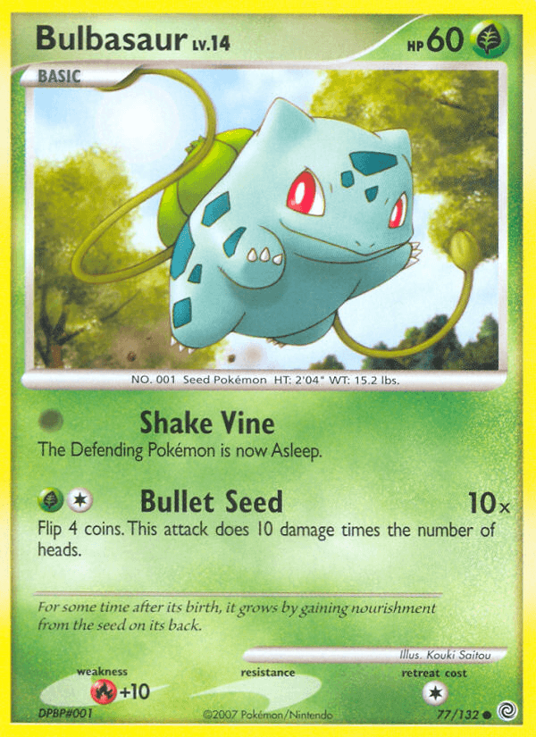 Bulbasaur from Secret Wonders