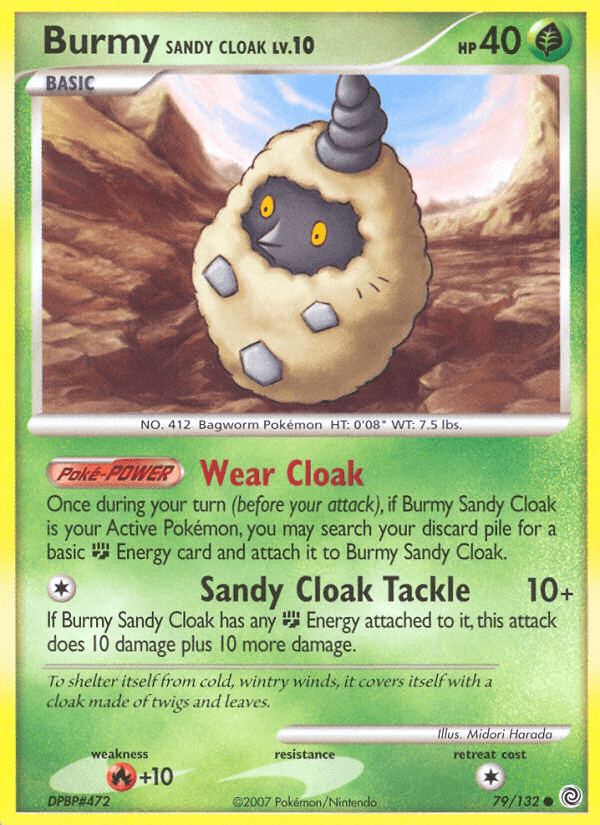 Burmy Sandy Cloak from Secret Wonders