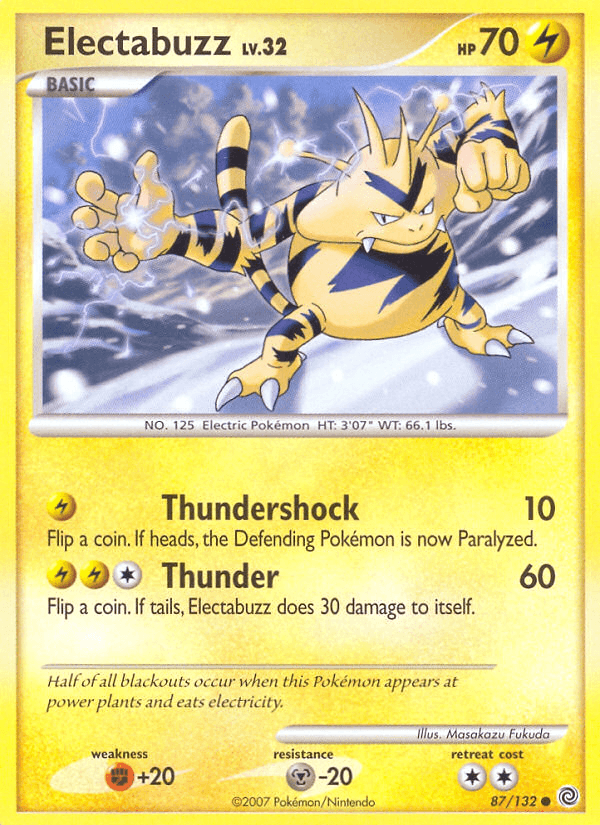 Electabuzz from Secret Wonders