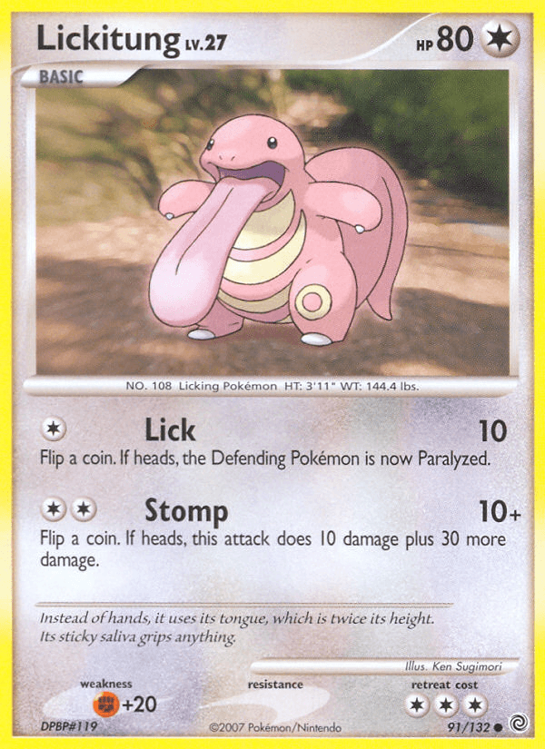 Lickitung from Secret Wonders