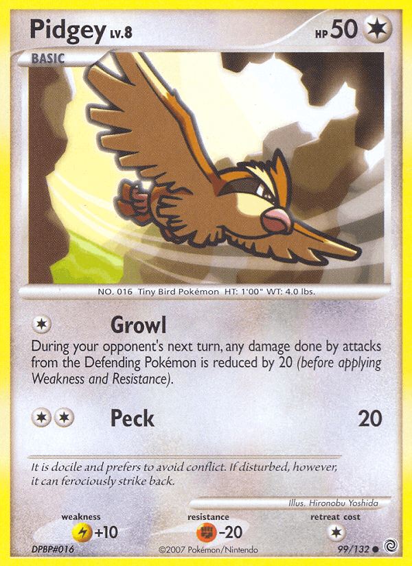 Pidgey from Secret Wonders